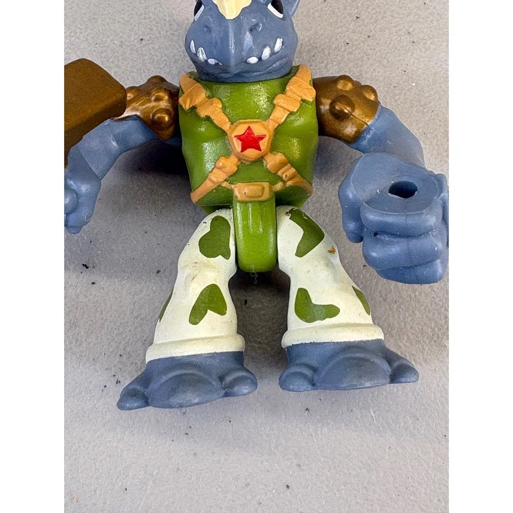 TMNT Half-Shell Heroes Rocksteady Action Figure Hammer Playmates 2015 MC6260